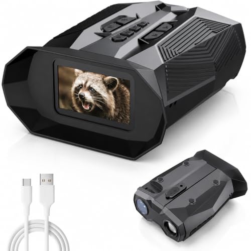 Night Vision Binoculars for Adults with Infrared, 20× Zoom Digital LK300-S