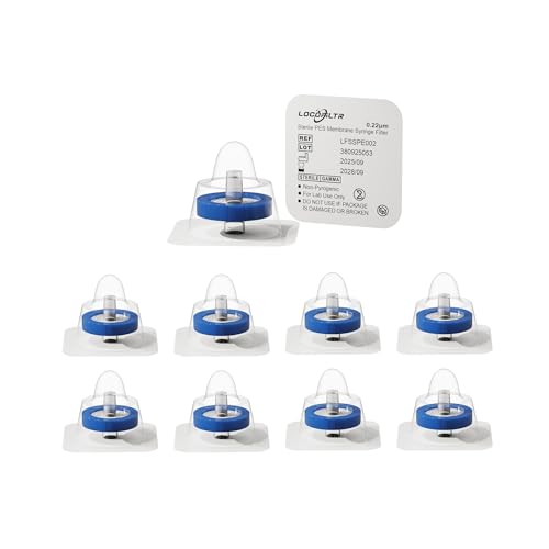 Locofiltr PES syringe filters, 13mm, 0.22um, sterile individually packed, 10-pack box