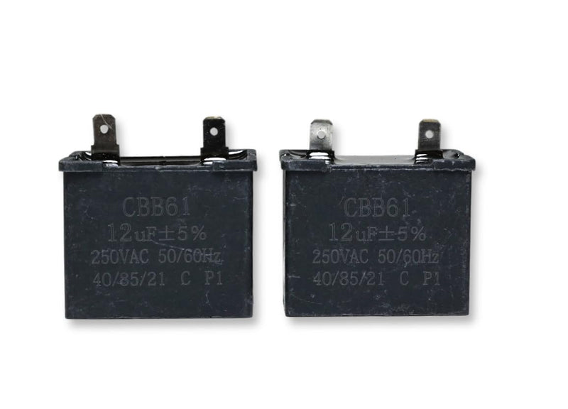 297286803 Refrigerator Capacitor Compatible with Frigi daire Elec trolux Kenmore Crosley Gibson (Two Packs)
