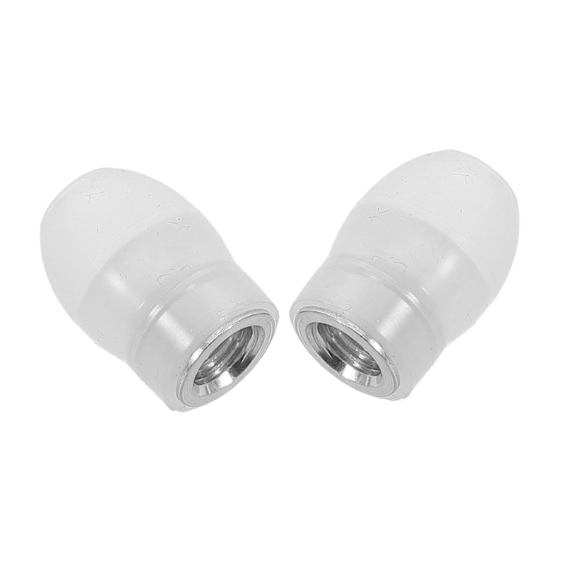 COLLBATH Pack of 2 Soft Ear Plugs Replacement Parts with Thread Stethoscope Earphones Attachments for Comfortable Fit Durable Noise Isolating Suitable for Medical Examination and Everyday Use