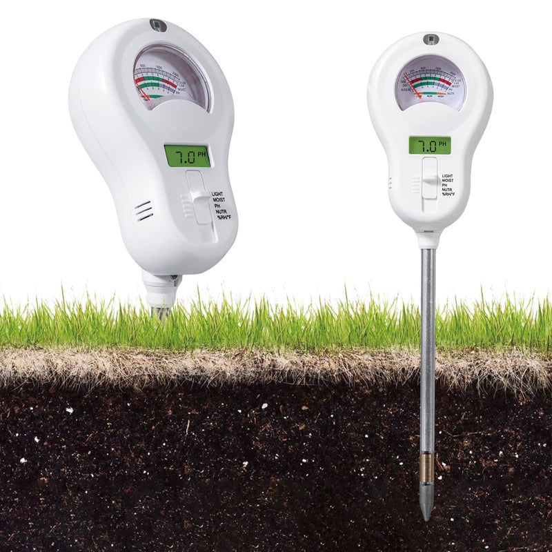 Soil Moisture Meter, Plant Water Monitor, Hygrometer Sensor for Gardening, Farming, Indoor and Outdoor Plants (Basic Style) Basic style