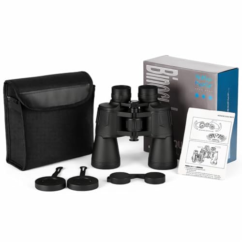 10x50 Professional High-Power Binoculars for Adults