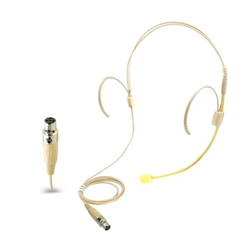 Double Earset Over Headworn Mic for Shure Wireless System Only for Shure Wireless System
