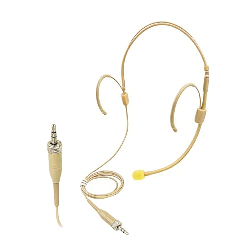 Double Earset Over Headworn Mic for Sennheiser Wireless System Only for Sennheiser Wireless System