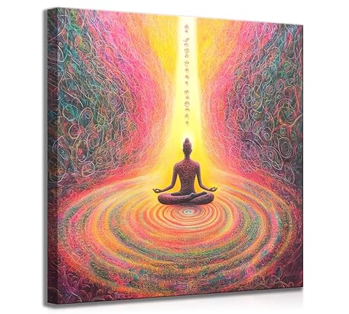 Kyczmys Chakra Chart Canvas Wall Art 12"L x 12"W