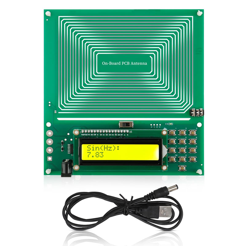 Adjustable Schumann Wave Resonance Generator (0.01Hz-20kHz), 7.83Hz Schumann Generator Healing Frequency Generator for Stress Relief & Relaxation, Ultra-Low Frequency Pulse Generator, USB Powered