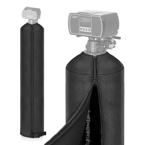 Rilime outdoor water softener cover for 9 x 48 inch water softeners