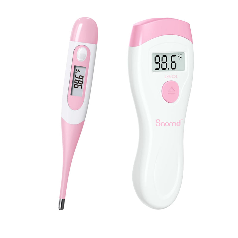 [Australia - AusPower] - [Value Bundle] Snomd Digital Thermometer DT008 & Snomd Digital Thermometer for Adults and Kids JXB-301 