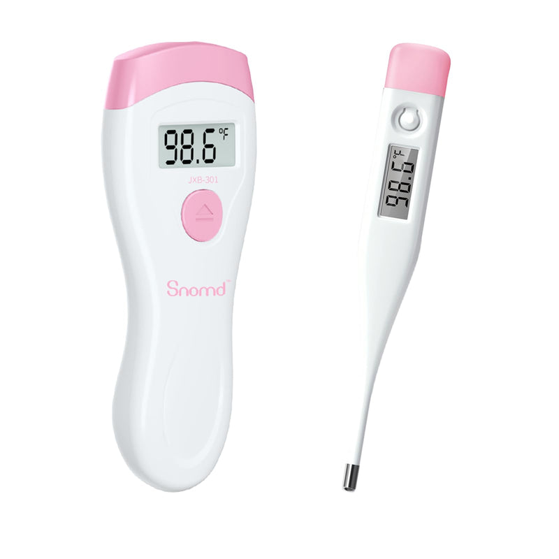 [Australia - AusPower] - [Value Bundle] Snomd Digital Thermometer JXB-301 & Snomd Digital Thermometer for Adults and Kids DT007 
