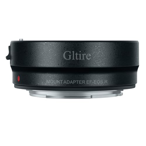 Canon EF to RF Lens Mount Adapter for Canon EF/EF-S Lenses – EF-EOS R Adapter Compatible with EOS R/RP/R5/R6/R7/R10 Mirrorless Cameras blacks