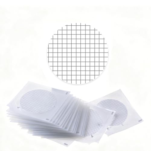 200PCS 47mm MCE Membrane Disc Filters with Grid, 0.45μm
