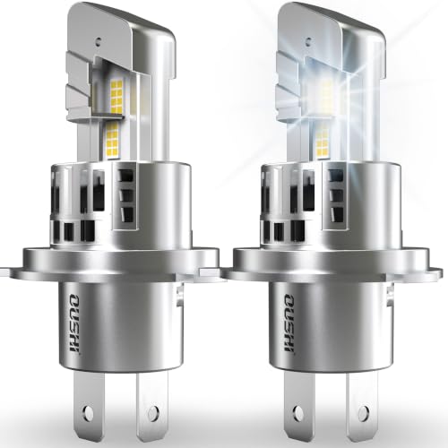 Oushi H4 Car Lamp 6500K White + 700% Brighter 12V H4 Headlight Bulb | H4 Car Lamp 6500K White