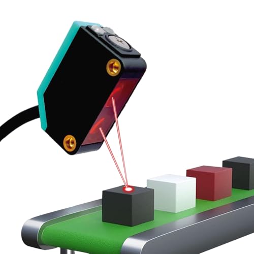 BOJKEON BG-38P PNP photoelectric sensor, diffuse 5–350mm detection, 10–30VDC output device