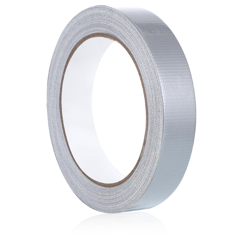 Gaffer Tape, 2cm X 30yd Professional Premium Grade Gaffer Tape No Residue Hand Tear Self-Adhesive Gaffertape Industrial Grade Grey Duct Tapes for Painters and Duct Repair Labeling, Cable, Stage, Grey