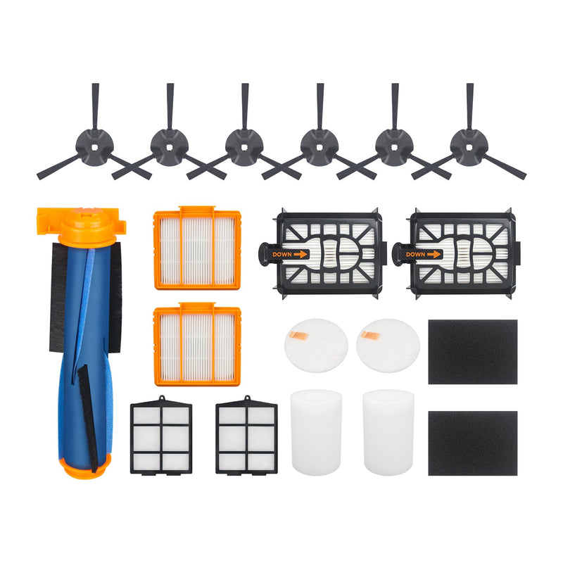 [Australia - AusPower] - Replacement Parts Compatible with Shark UR2360S UR2360 UR2360EEUS Ultra Robot Vacuum (19 Pack) 19 Pack 