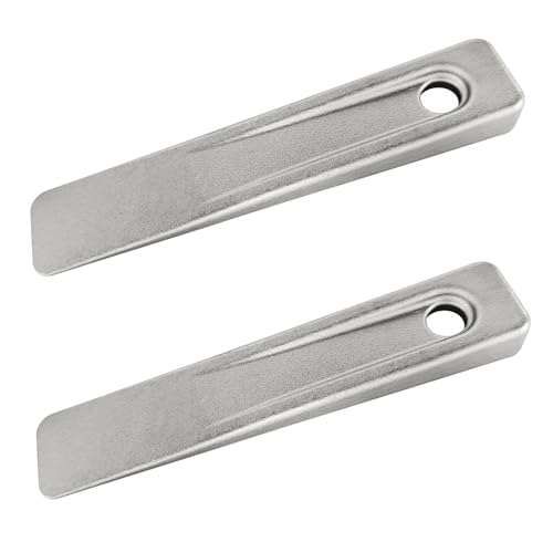 HEBRAR WG-5 welding wedge, 5-inch steel pipe fitting and leveling wedge set, 2-piece metal wedging tool