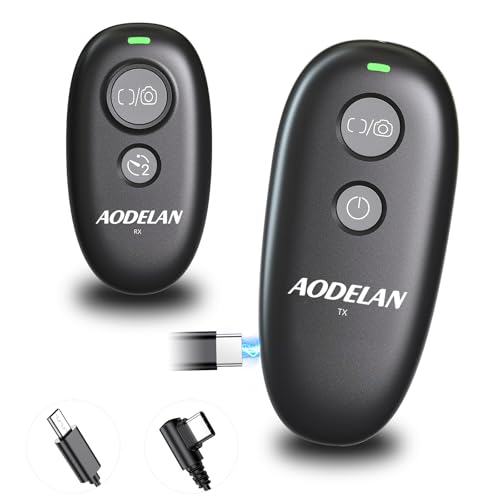 Upgraded Rechargeable USB-C Camera Wireless Remote Control Shutter Release Upgraded remote for Sony
