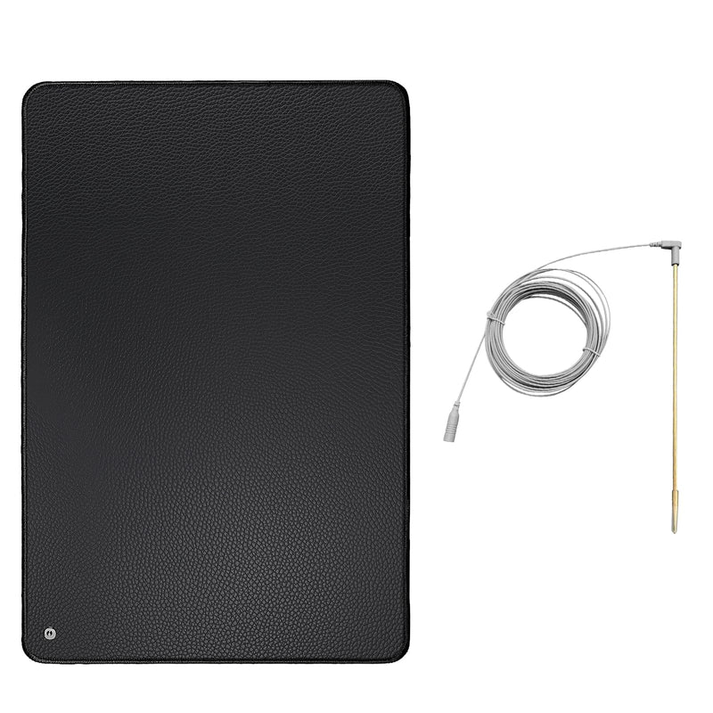 [Australia - AusPower] - Grounding Mat Copper Grounding Rod Kit, Includes 40ft &15ft Grounding Cord for Better Sleep Wellness Balance 