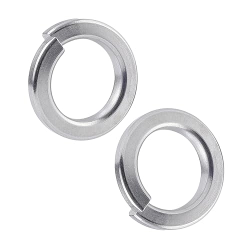 Ranstac 3/8-inch spring lock washers for screws and bolts, 100-piece set sealed in clear bag