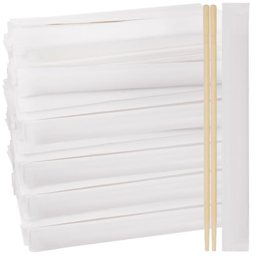 500 Pairs 9 Inch Disposable Bamboo Chopsticks Bulk