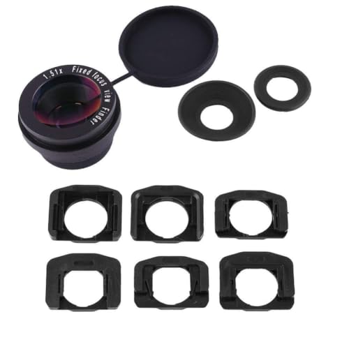 Viewfinder Eyepiece for DSLR Camera, Magnifying Eyepiece Viewfinder for Camera, 1.5X Fixed Focus Viewfinder Eyepiece Eyecup Magnifier Cover Scope