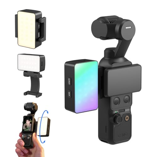 SmallRig Mini LED Video Light, for DJI Osmo Pocket 4P/4/3 Accessories RGB