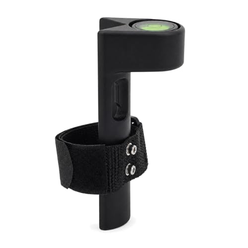 YUEHISY adjustable grade rod level with aluminum alloy body and large bubble vial for round and rectangular bars