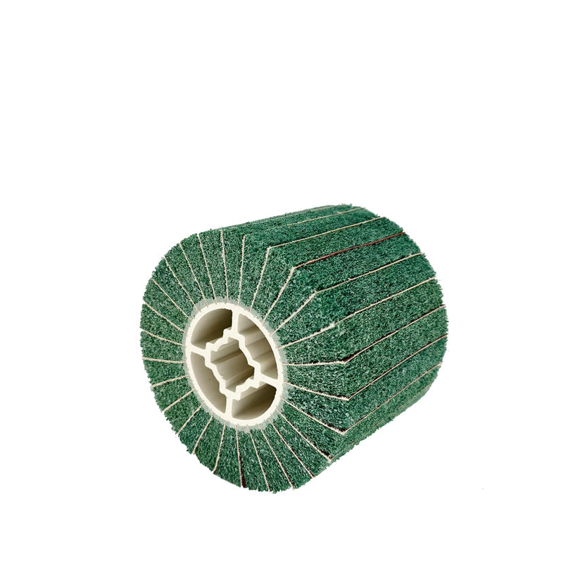 Sanding Roller Brush with Sandpaper Grit 240, Sanding Rollers, Sanding Sleeves for Satin Machine, Satin Roller for Wood, Metal Surface Polishing 120 x 100 mm | Schleifwalze Bürste,schleifbürsten für Holz Metall Oberfläche Polieren,für Tischler,Möbelbau...
