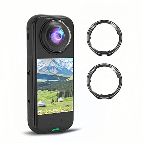 Insta 360 X4 Air Premium Lens Guards, Tempering Glass Lens Protector Cover for Insta360 X4 Air Accessorie (Optical Glass)
