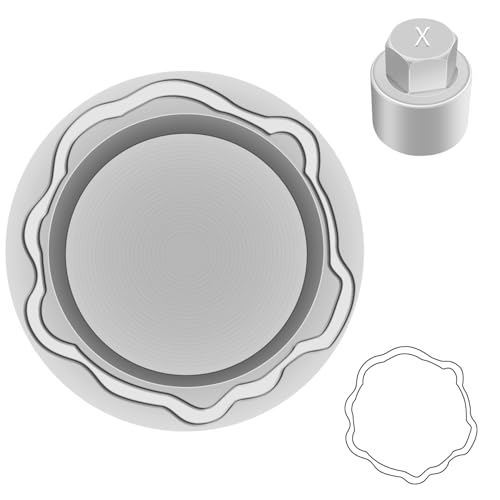 JEUCLEL Type X wheel locking nut key socket for New Model Land Rover vehicles