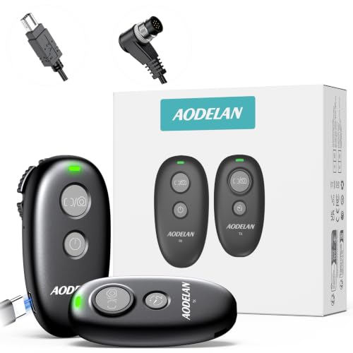 AODELAN for Nikon Camera Rechargeable Wireless Remote Shutter Release
