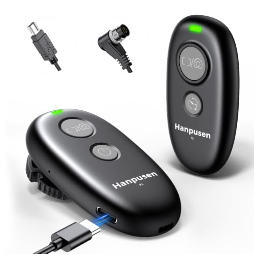 Hanpusen Rechargeable Camera Remote Shutter Release for Nikon