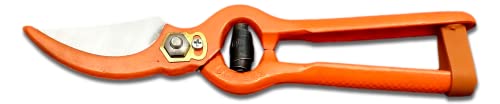 DUE BUOI forged pruning shear DB 125/23V, heavy-duty garden scissors with curved blades