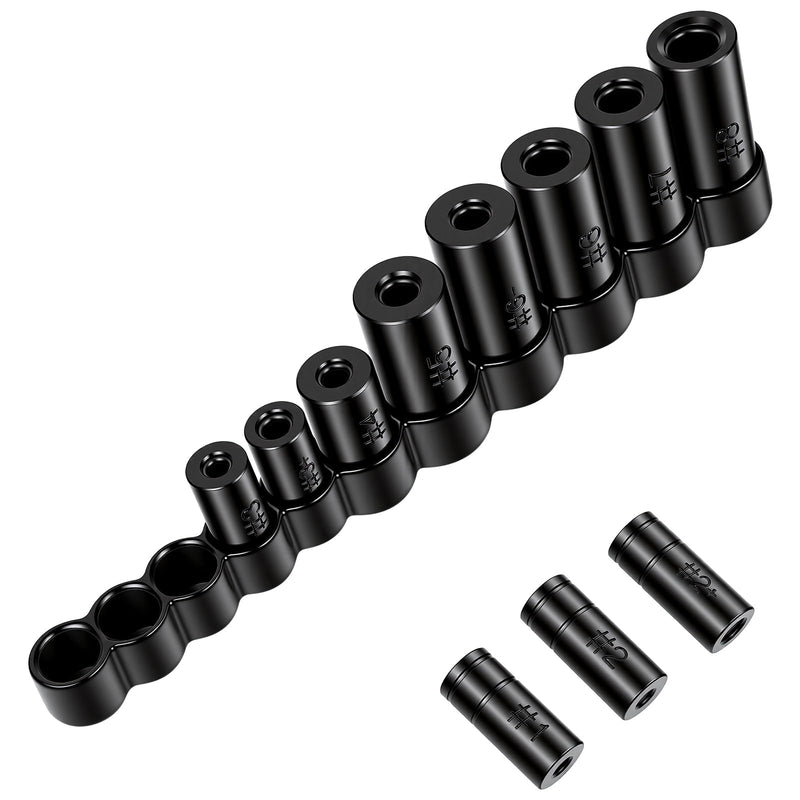 70700 Tap Socket Set, 11-Piece 1/4" & 3/8" Drive Taps Sockets Adapter for Metric & Standard Taps, Compatible with 1/2" and 1/8" NPT, Includes Non-M.C.T.I. Standard Tap 70700-11pcs