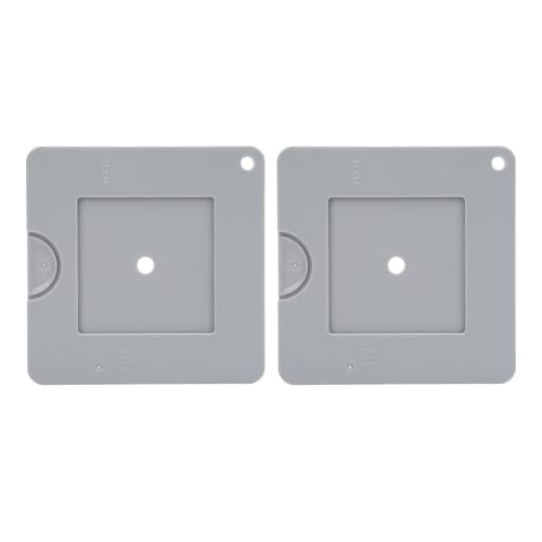 2 Pcs Adjustable Plastic Artist Viewfinder with Sliding Mechanism Color Isolation Tool for Painting Drawing Photography Composition Practice