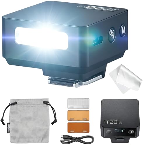 Godox iT20R Mini TTL Camera Flash for Ricoh GR III Series Black