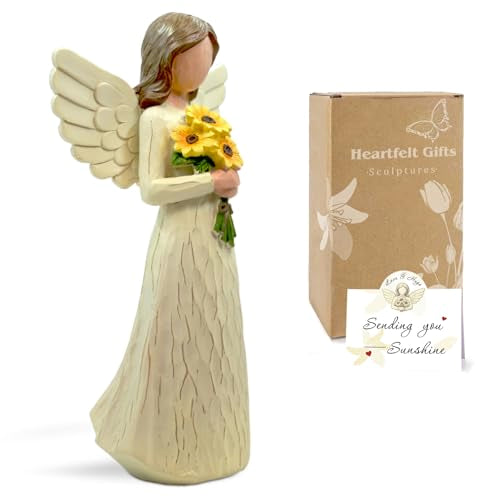Sunflower Angels Gifts for Women, Get Well Gifts for Women Sunflower Angels