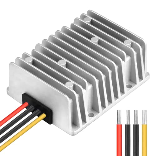 DC 24/36/48V (20-60V) to 12V 20A 240W Voltage Converter Automatic Step Up Down Converter Waterproof Overload Protection