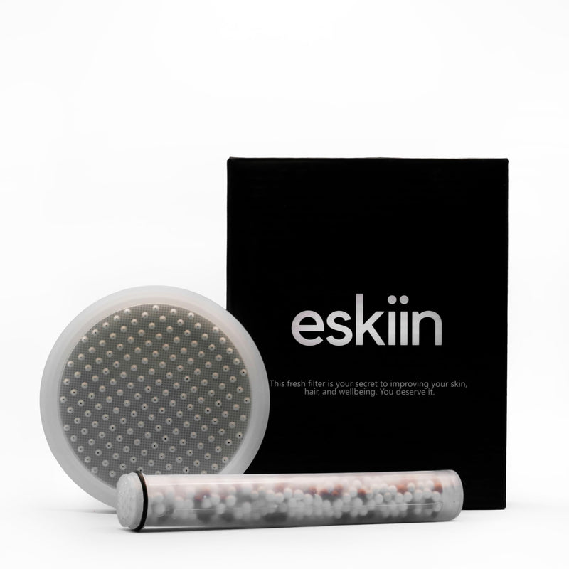 Eskiin HandHeld Shower Head Water Filter Replacement High Pressure Shower Heads Replacement For Smooth Hair & Skin - Replacement Cartridge Fits The Eskiin Filtered HandHeld Showerhead