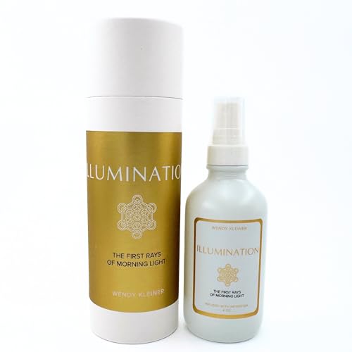 Illumination Scented Room Spray Phthalate-free 4 oz | Sacred Palo Santo, Sandalwood & Cedar | First Rays of Morning Light | Spiritual Home Fragrance Illumination