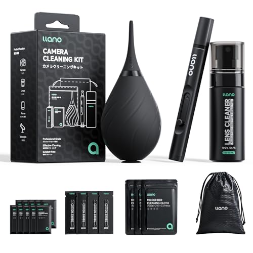 llano Camera Cleaning Kit, 25-in-1 DSLR Mirrorless Camera Lens Cleaner Kit 7 IN 1 Cleaning Kit