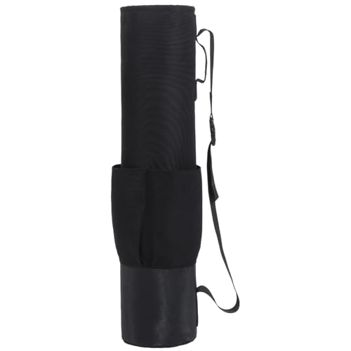 SilTriangle 36-inch heavy-duty black lath bag with three pockets, measuring 8 x 33.5 inches