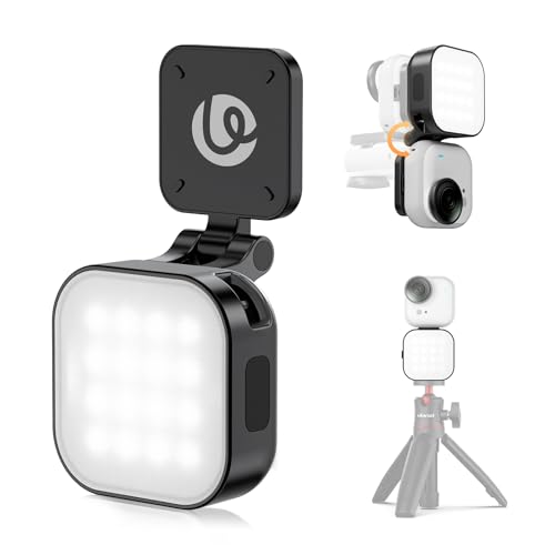 ULANZI IN07 Mini Magnetic LED Fill Light for Insta360 Go Ultra 5600K CRI≥95 1 Pcs-For Insta360 GO Ultra
