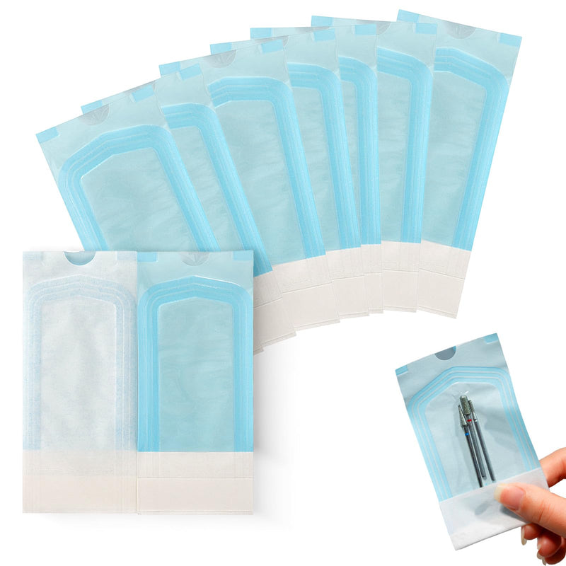 50 x Medical Self-Sealing Sterilisation Bags, 90 x 165 mm, Sealing Sterilising Bags, Disposable Sterilisation Bags, Dental Sterilisation Bags