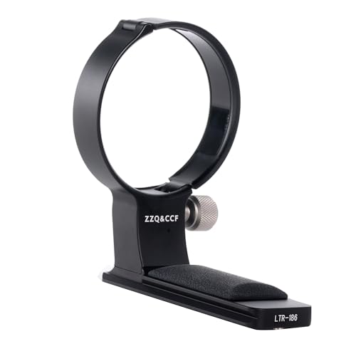 ZZQ&CCF Lens Collar for Nikon Z 180-600mm f/5.6-6.3 VR, Replacement Foot with Silicone Grip Handle, QD Socket, Arca-Type