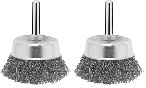 Bosch Accessories 1 x Disc Brush (Diameter 75 mm, Corrugated Wire, Accessories for Drills) (Pack of 2) Ø 75 mm (Packung mit 2)
