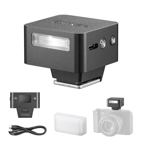 ZENIKO ZT08 F TTL Mini Flash,740 Full Power On-Camera Flash for Fujifilm ZT08-F for Fujifilm (Black)