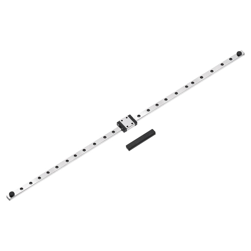 [Australia - AusPower] - uxcell MGN7 450mm Linear Sliding Rail Guide with MGN7C Sliding Carriage Block and Mini Guide, Linear Motion Guideway for Mini Engraving CNC Machine 3D Printer 