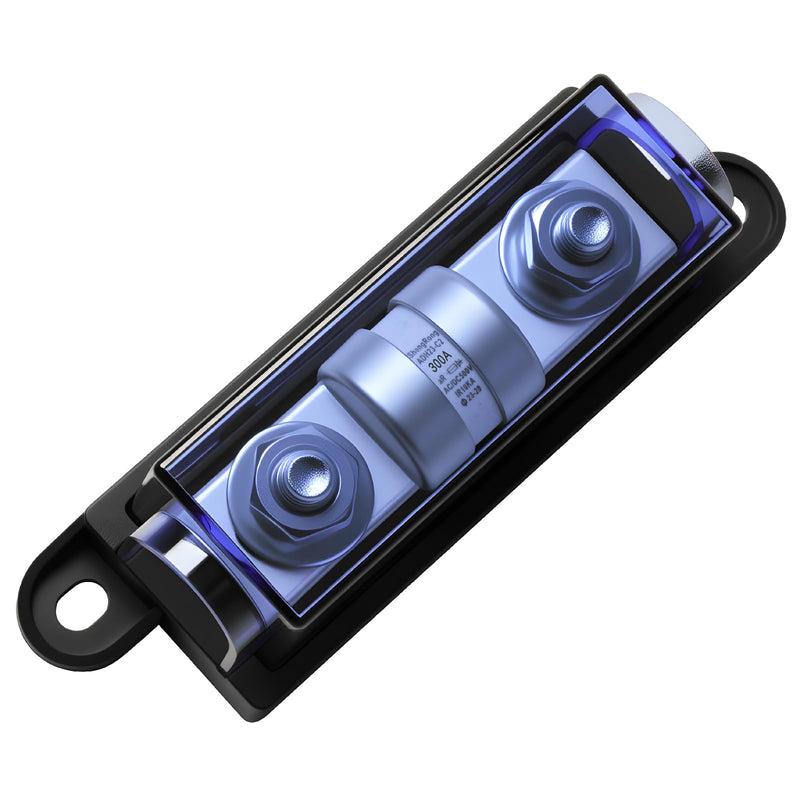 ZOOKOTO AC/DC500V Fuse Block 300A Class T Fuse Holder with 300 amp, IR10KA, Fits For Inverters and High- Power Appliances in Marine Boats, Cars, Trucks, RVs