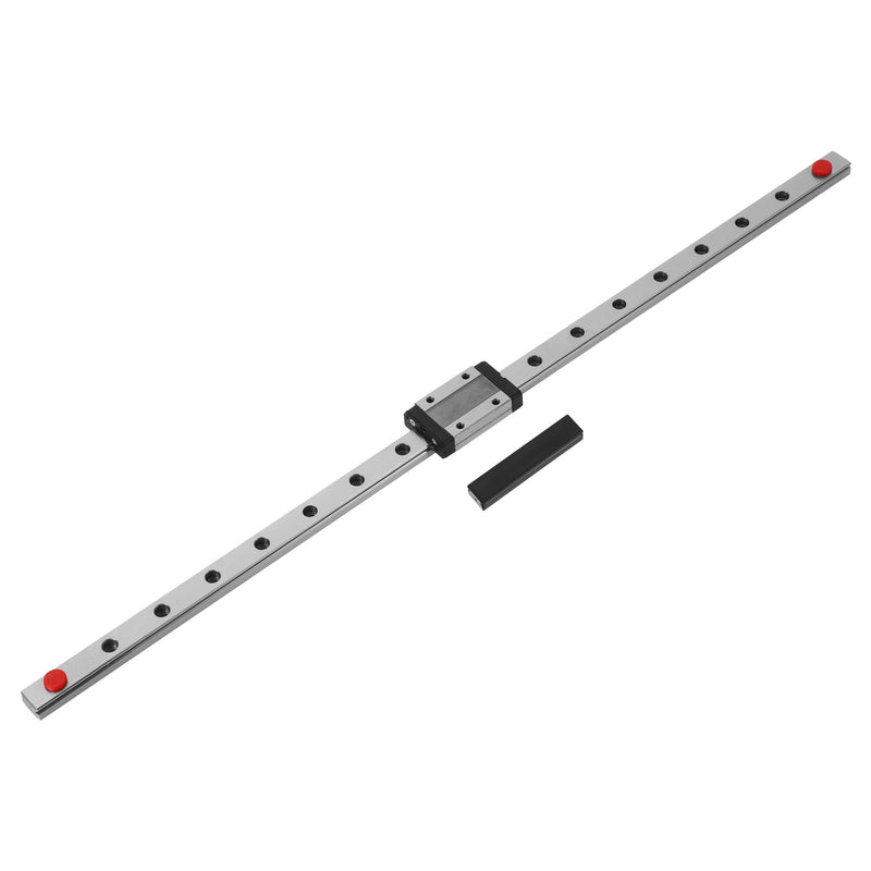 [Australia - AusPower] - uxcell MGN12 450mm Linear Sliding Rail Guide with MGN12H Sliding Carriage Block and Mini Guide, Linear Motion Guideway for Mini Engraving CNC Machine 3D Printer MGN12, MGN12H 